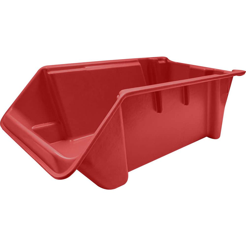 Bins; Bin Style: Hopper Front ; Shape: Rectangle ; Overall Width (Inch): 12 ; Overall Length (Inch): 24 ; Overall Height (Inch): 8 ; Color: Red MPN:8422085280