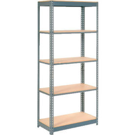 GoVets 5 Shelf Standard Duty Boltless Shelving Starter 48