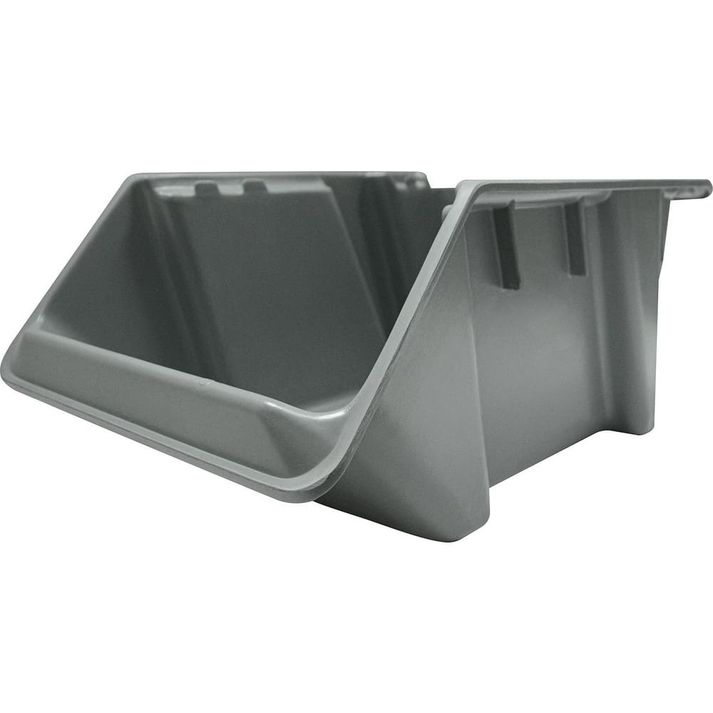 Bins; Bin Style: Hopper Front ; Shape: Rectangle ; Overall Width (Inch): 12 ; Overall Length (Inch): 18 ; Overall Height (Inch): 7-1/2 ; Color: Gray MPN:8421085136
