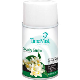 TimeMist® Premium Metered Air Care Refills Country Garden - 6.6 oz. Can 12 Cans/Case -1042786 1042786