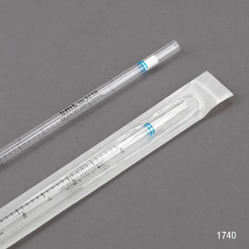Serological Pipette 5mL Polystyrene Standard Tip 342mm Sterile Blue Band 375/Pack 1750