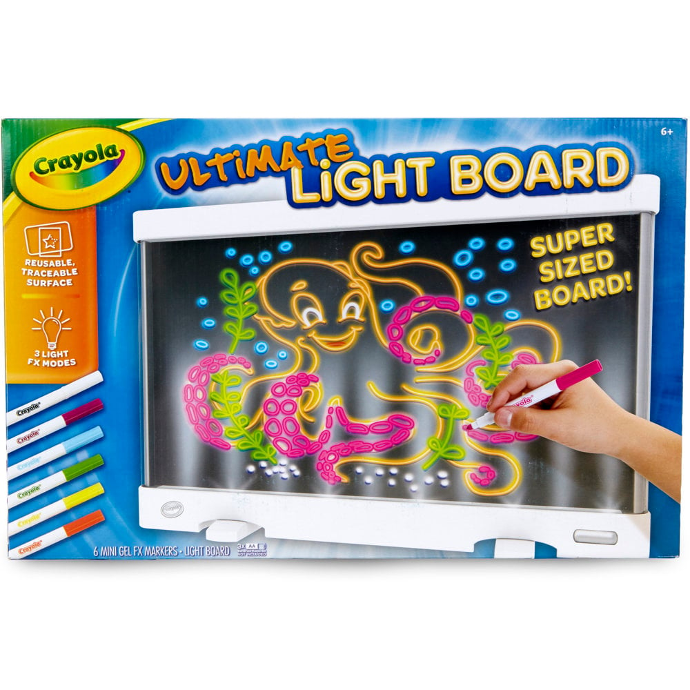 Crayola Ultimate Light Board 7-Piece Set (Min Order Qty 2) MPN:BIN747245