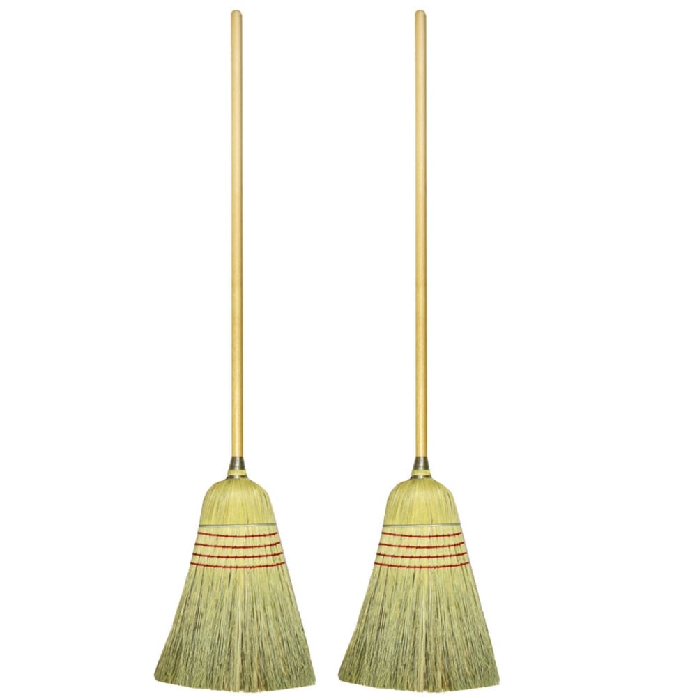 S.M. Arnold Small Brooms, 30in x 7-1/2in, Pack Of 2 Brooms MPN:SMA92416-2