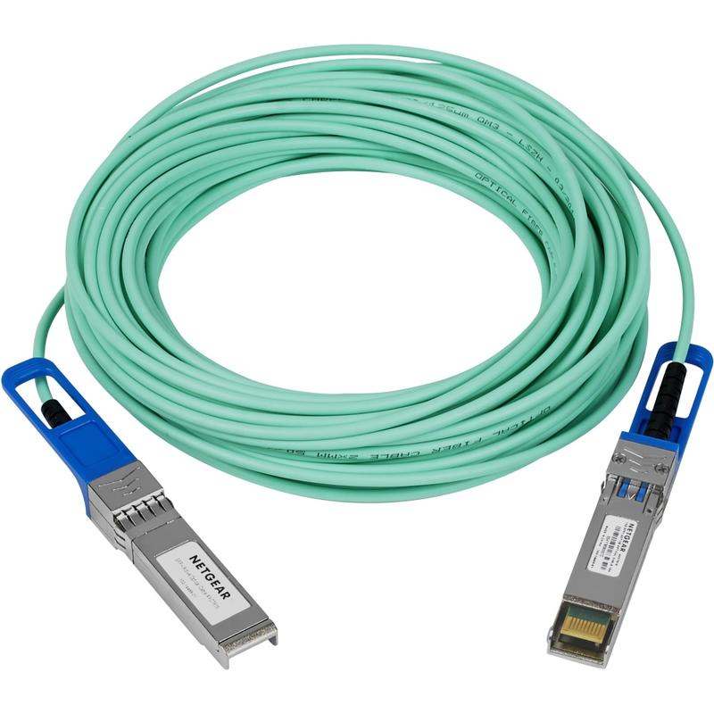 Netgear 15m Active Optical SFP+ Direct Attach Cable, AXC761510000S MPN:AXC7615-10000S