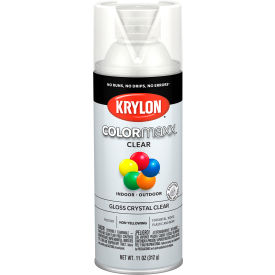 Krylon® Colormaxx™ Paint & Primer 11 oz. Gloss Crystal Clear K05515007 - Pkg Qty 6