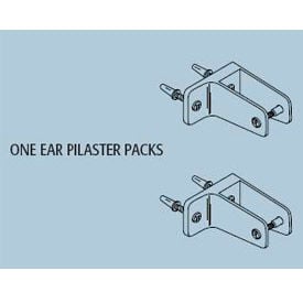 Pilaster To Wall Bracket Kit for Stainless Steel Partition 15670