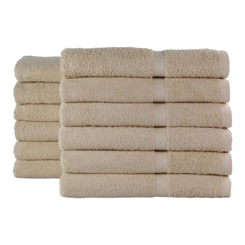 1888 Mills Crown Touch XL Bath Towels, 27in x 54in, Beige, Case of 36 MPN:B867-U-VBG-1-CT20