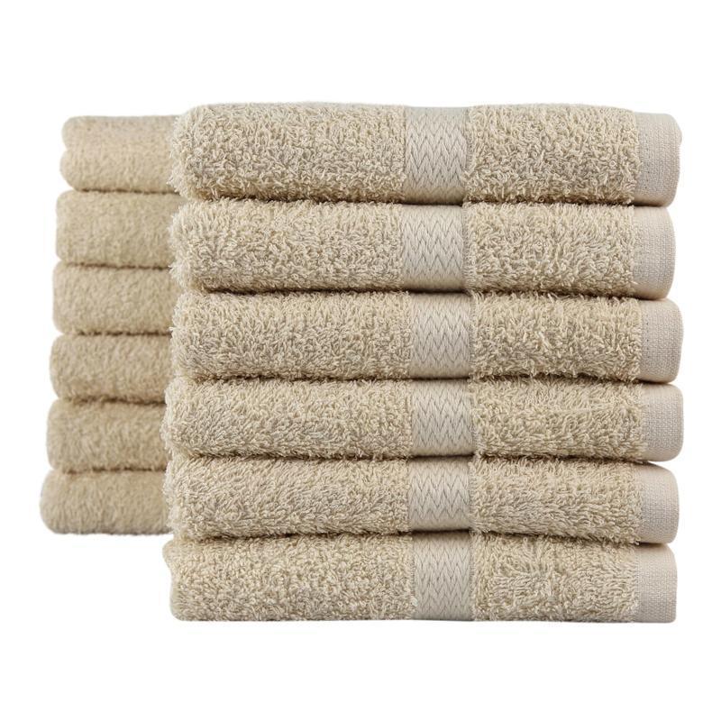 1888 Mills Crown Touch Hand Towels, 16in x 30in, Beige, Case of 120 MPN:H857-U-VBG-1-CT20