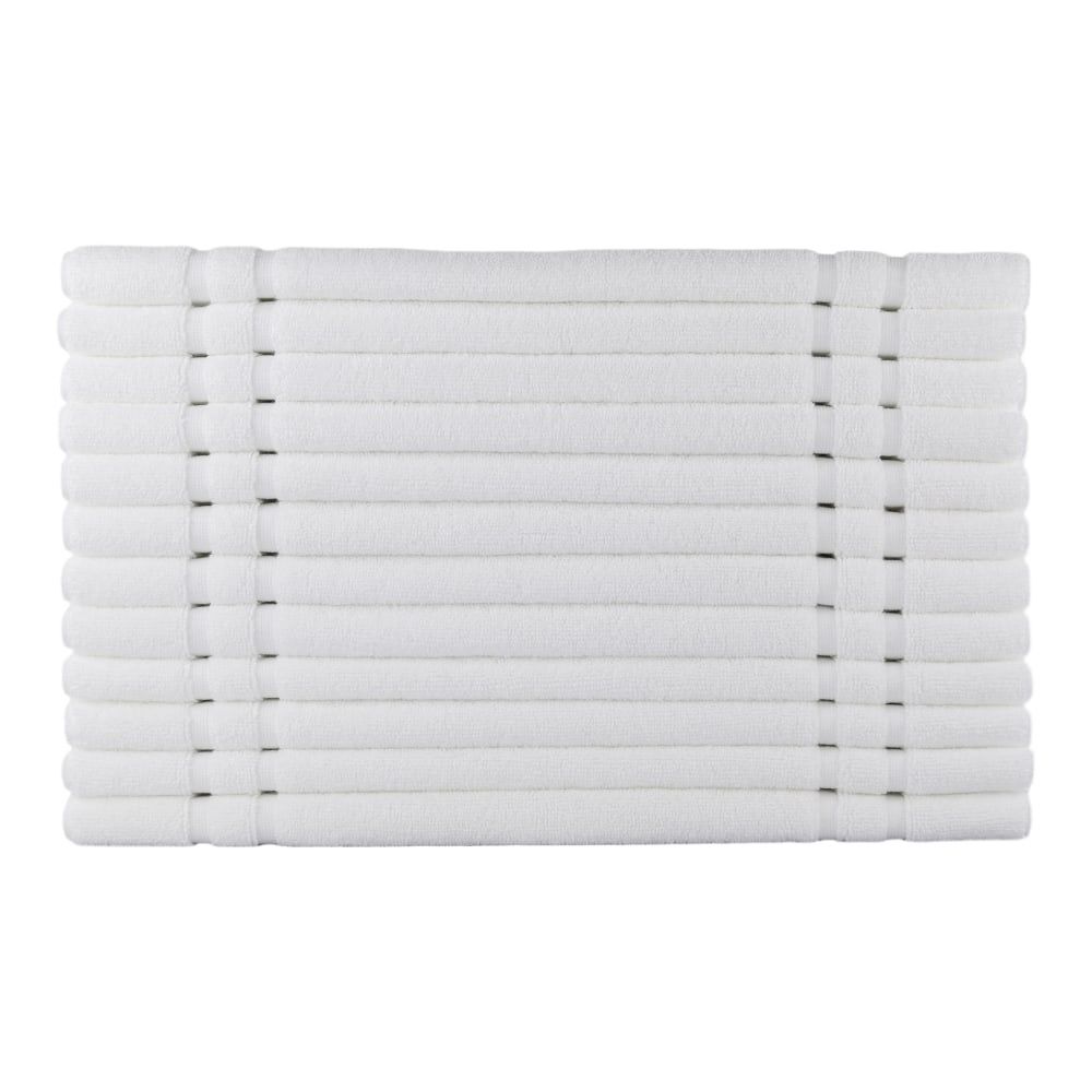 1888 Mills Crown Touch Bath Mats, 21in x 32in, White, Case of 60 MPN:M547-U-WHT-1-6000