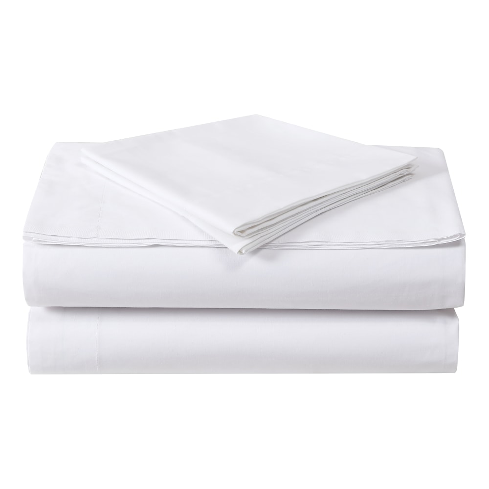 1888 Mills Dependability King Fitted Sheets, 78in x 80in x 9in, White, Case of 12 MPN:N17880RWHT-1-LT00