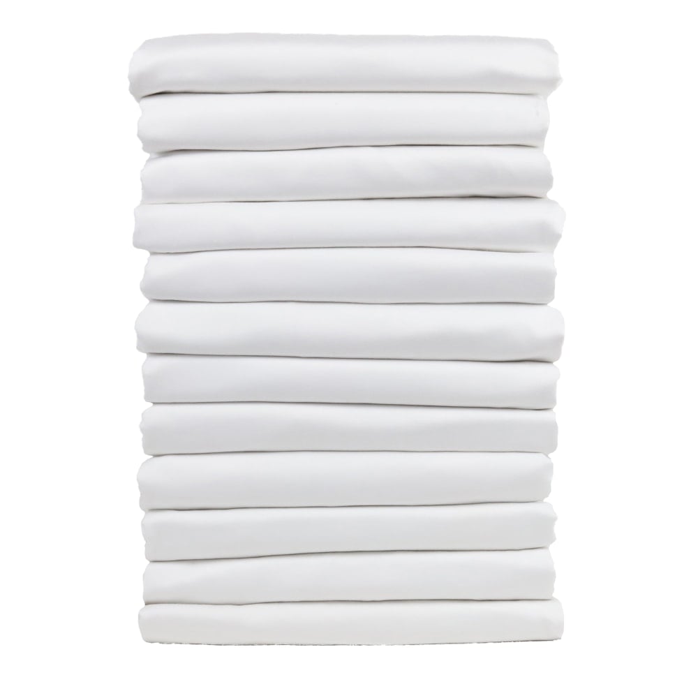 1888 Mills Suite Touch Deep Pocket Full XL Fitted Sheets, 54in x 80in x 15in, White, Case of 24 MPN:N20054X80DWHT-1-ST00