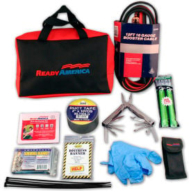 Ready America® Roadside Essentials Kit 1 Person Carry Bag 16 Pieces 70350