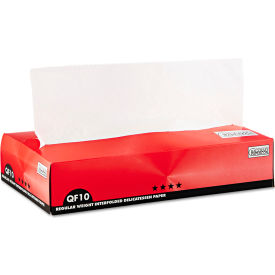 Bagcraft™ QF10 Interfolded Dry Wax Deli Paper 10-1/4