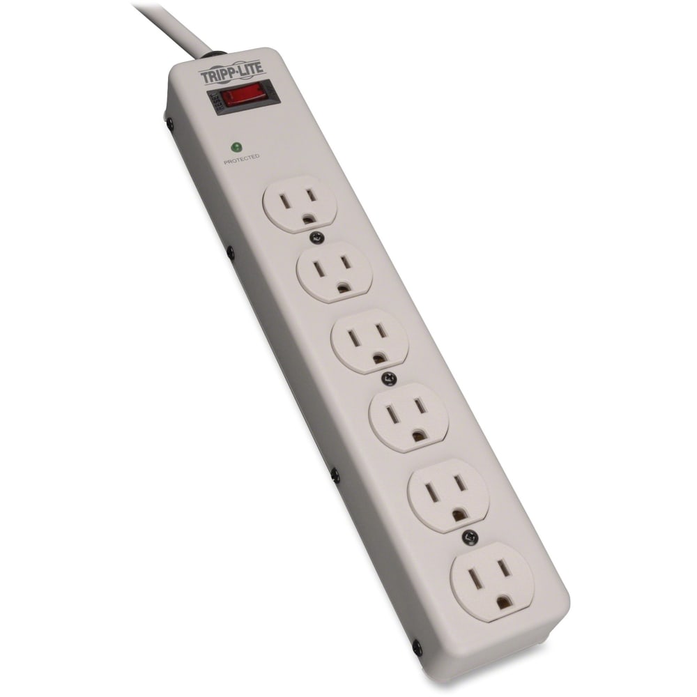 Tripp Lite Protect It! Six-Outlet Surge Suppressor, TLM606HJ MPN:TLM606HJ