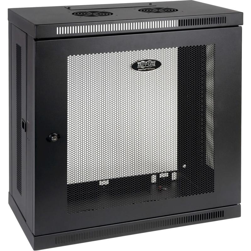 Eaton Tripp Lite Series SmartRack 12U Low-Profile Patch-Depth Wall-Mount Small Rack Enclosure, SRW12U13 MPN:SRW12U13
