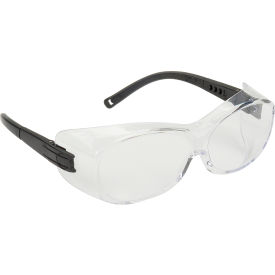 Ots® Safety Glasses Clear Lens  Black Temples - Pkg Qty 12 S3510SJ