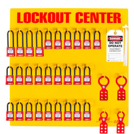 ZING RecycLockout Lockout Station 28 Padlock Stocked 7116 7116