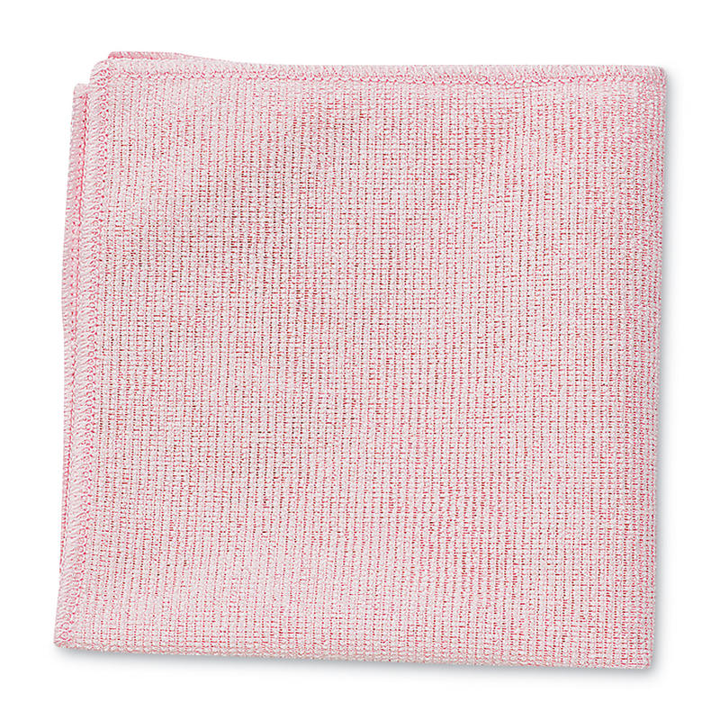 Rubbermaid Commercial Products HYGEN r-40 Recycled Microfiber Cloth, 16in X 16in, Red, 24-Pack MPN:1820581