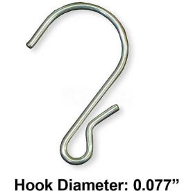 Global Approved 800223 Display Strip Hooks - Pkg Qty 50 800223