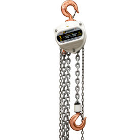 OZ Lifting Products Spark Resistant Manual Chain Hoist 3 Ton Capacity 10' Lift OZSR030-10CH