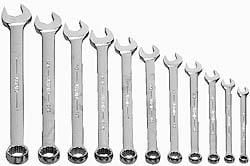 SUPERCOMBO. Combination Wrench Set,Satin, SAE, 11 Piece MPN:JHWWS1171SCA