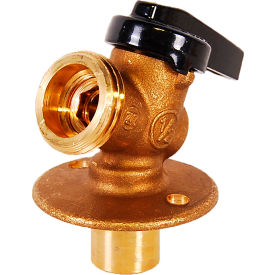 Legend Valve® R-673NL LF Brass 1/4 Turn Sillcock Valve 1/2