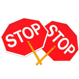 Paddle Sign - Stop/Stop PS2