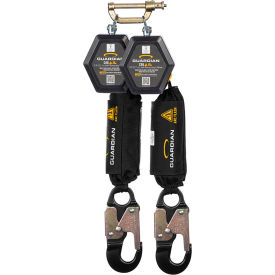 Guardian® CR5 Dual Web Arc Flash Personal Self-Retracting Lifeline Aluminum Snap Hook 9'L 4200036