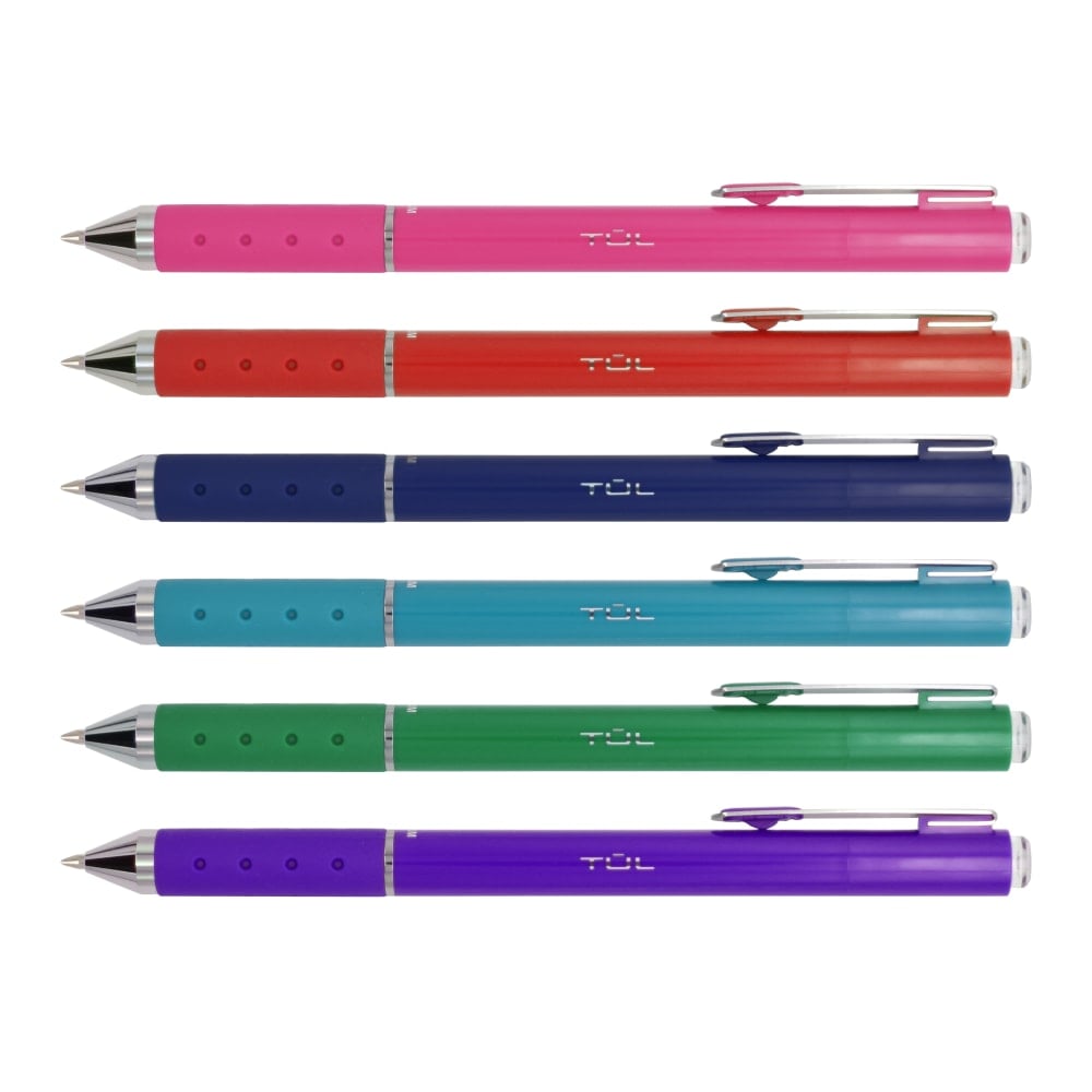 TUL GL Series Retractable Gel Pen, Limited Edition, Medium Point, 0.7 mm, Assorted Barrel Color, Assorted Candy Ink (Min Order Qty 40) MPN:CA07S