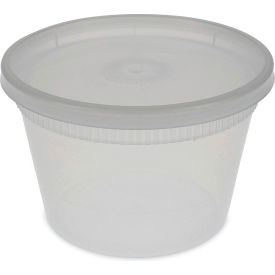 Pactiv Evergreen Newspring DELItainer Microwavable Container 16 oz 2x2x2 Clear Plastic 240/CT YSD2516