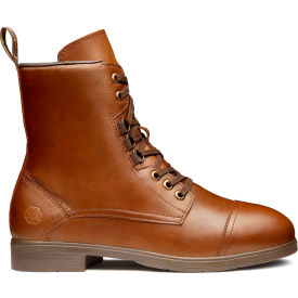 Xena Spice Womens Steel Toe Combat Safety Work Boots Amber - Size 12 SP-120-MD2