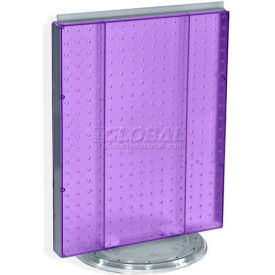 Global Approved 700500-PUR Pegboard Countertop Display 16