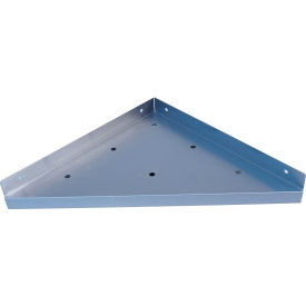 Omnimed Wall-Mount Corner Medical Shelf Cabinet 10