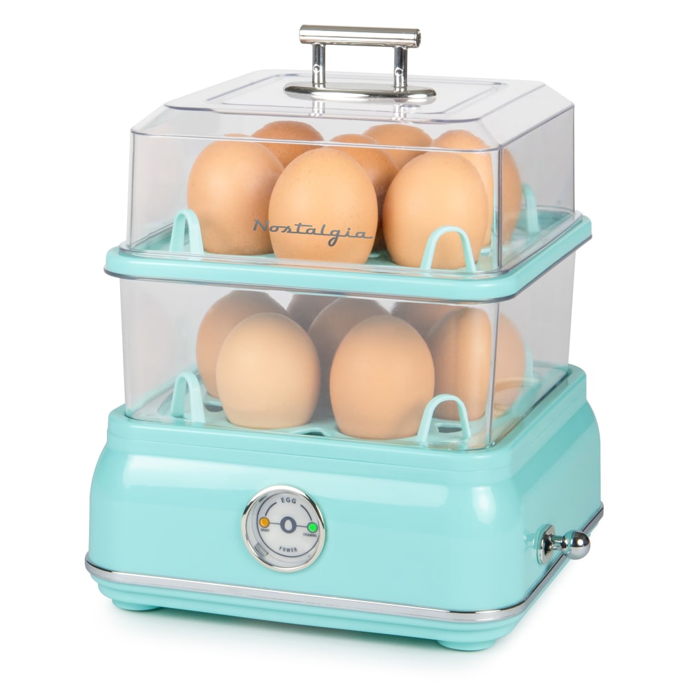 Nostalgia Electrics Classic Retro 14-Capacity Egg Cooker, Aqua MPN:CLEC14AQ