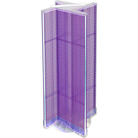 Global Approved 700444-PUR Pinwheel Pegboard Display W/RB 13.5