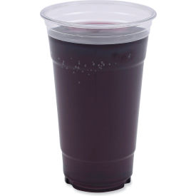 Boardwalk® Clear Plastic Cold Cups 24 oz PET 50 Cups/Sleeve 12 Sleeves/case BWKPET24