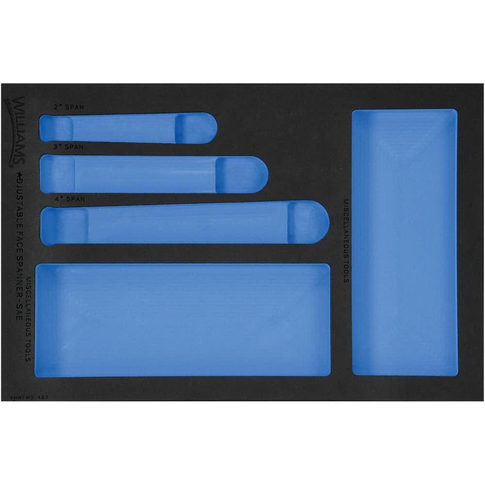 Tool Box Case & Cabinet Inserts, Type: Foam Insert  MPN:JHWFWS-48313FM