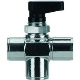 AIGNEP 3-Pos Mini Ball Valve 86700-02 Closed Center 1/8