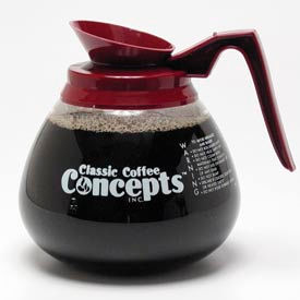 Classic Coffee Concepts 27000 - Decanter Glass 3-Pack 12-Cup Regular Coffee - Pkg Qty 3 27000