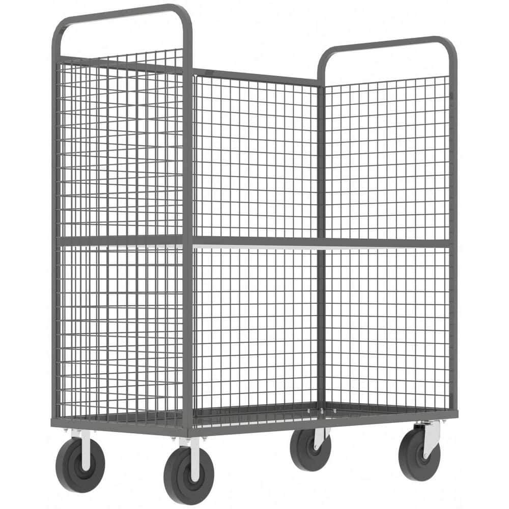 Carts, Cart Type: Cage , Width (Inch): 30 , Assembly: Comes Assembled , Material: Steel , Length (Inch): 57  MPN:F89726VCGY