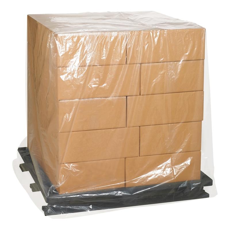 Office Depot Brand 4 Mil Clear Pallet Covers 42in x 42in x 72in, Box of 25 MPN:PC532