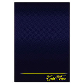 Ampad® Gold Fibre Wirebound Project Notes Pad Gray Cover 70 White 8.5 x 11 Sheets AMP20813