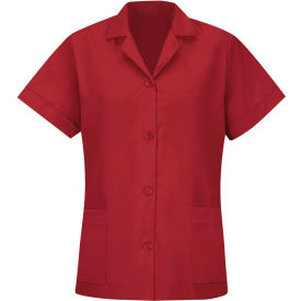 Red Kap® Women's Smock Loose Fit Short Sleeve Red M - TP23 TP23RDSSM