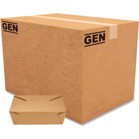 GEN Reclosable Take-Out Boxes 76 oz. Capacity 8-9/16