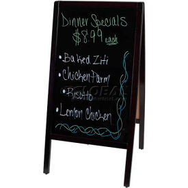 Winco MBAF-3 Sidewalk Marker Board W/ A-Frame 20-1/4