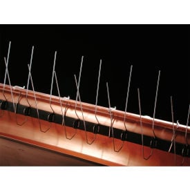 Bird Barrier® Gutter-Point™ Bird Spike 50'L Pack of 50 GP-SG50