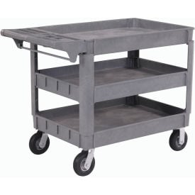 GoVets™ Utility Cart w/3 Shelves & 6