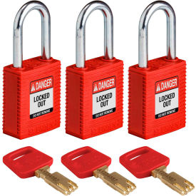 Brady® Brady SafeKey Lockout Padlock Nylon 1.5