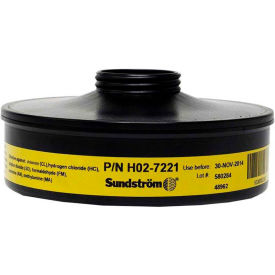 Sundstrom® Safety SR 533 CL/HC/SD/FM/AM/MA Cartridge 1 Each H02-7221 H02-7221 - Pkg Qty 2