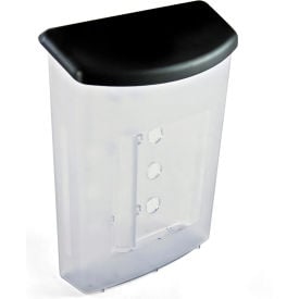 Global Approved 252960 Clear Frosted Outdoor Full Sheet Brochure Holder for 8.5